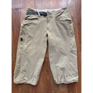 Mountain Hardwear Womens Cortina Falls Pedal Pusher Crop Capri Pants Shorts Sz 4